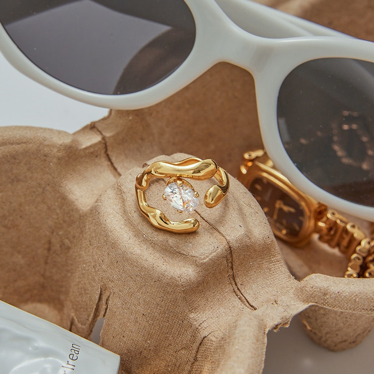 Cylin Adjustable Ring - Idaya Luxe