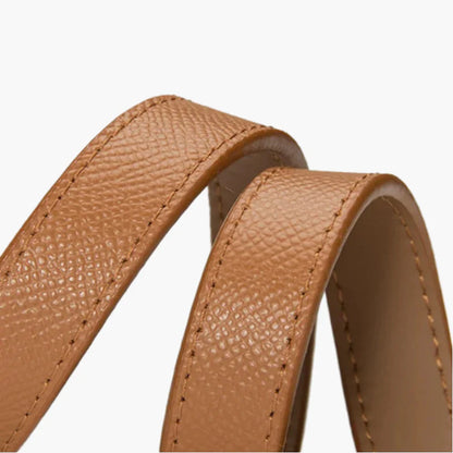 Zia Lock Belt in Brown - Idaya Luxe