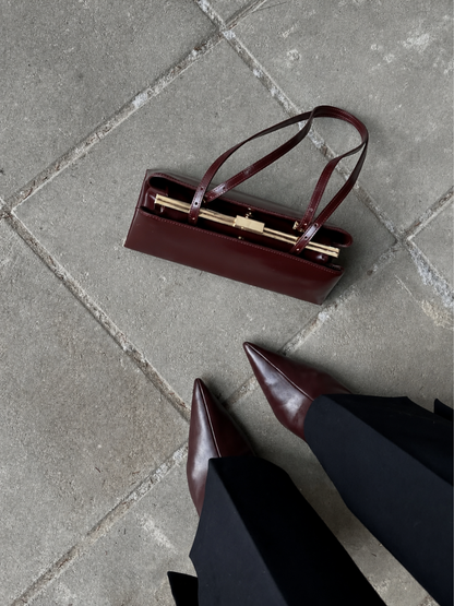 Ella 3 in 1 Bag in Deep Burgundy