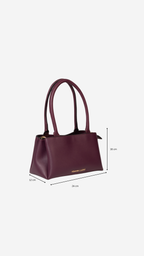 Zoro Shoulder Bag in Cherry