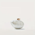 Ira Clutch Bag in White - Idaya Luxe