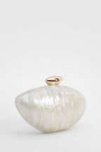 Ira Clutch Bag in White