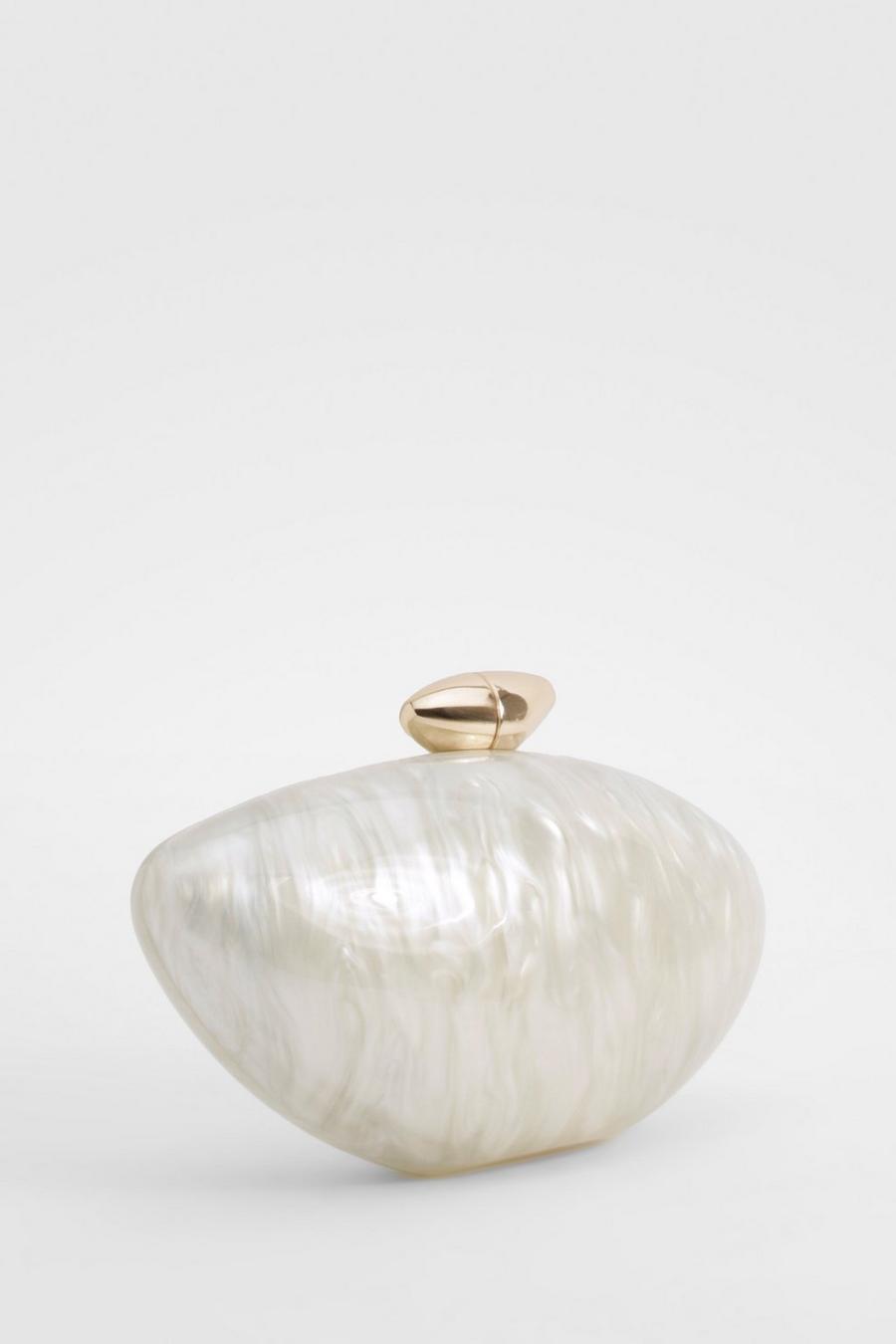 Ira Clutch Bag in White