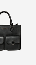 Juno Work Tote in Black