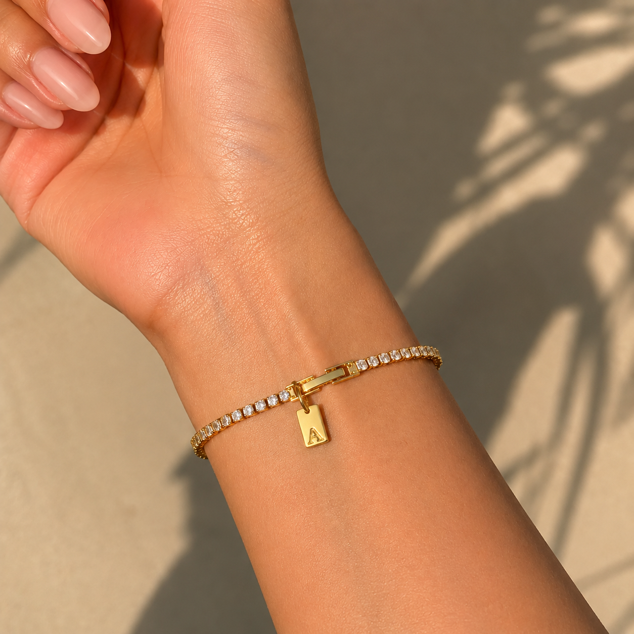 Elara Initial Bracelet - Idaya Luxe