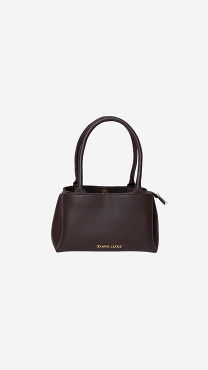 Zoro Shoulder Bag in Brown - Idaya Luxe