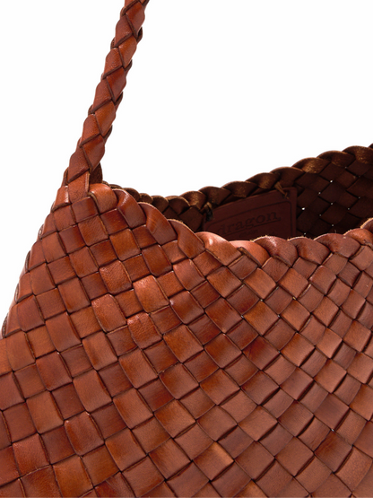 Jada Handcrafted Bag in Tan