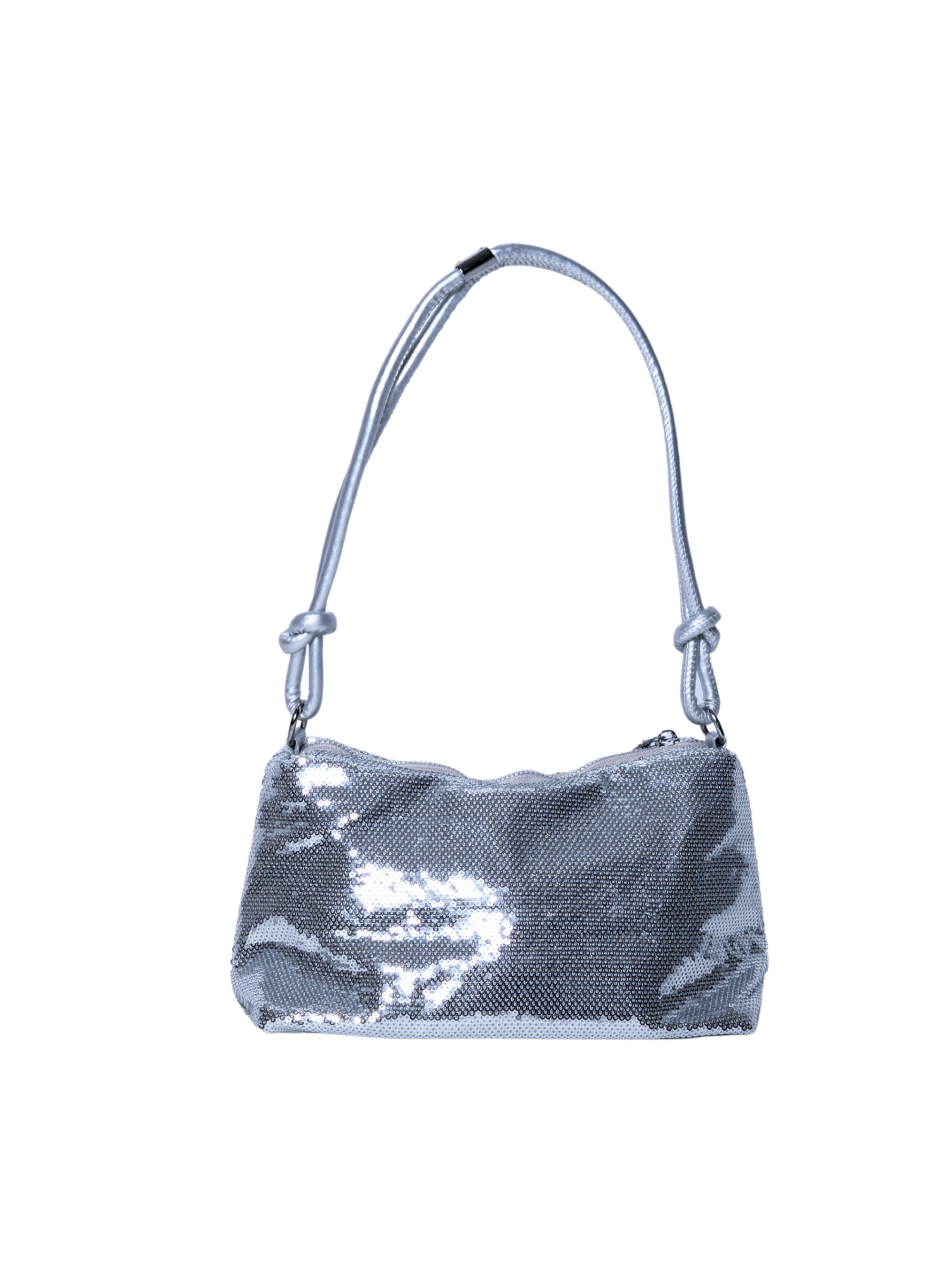 Aurora Sequins Bag in Silver