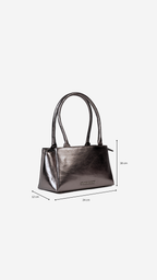 Zoro Shoulder Bag in Gunmetal