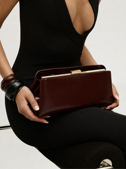Ella 3 in 1 Bag in Deep Burgundy