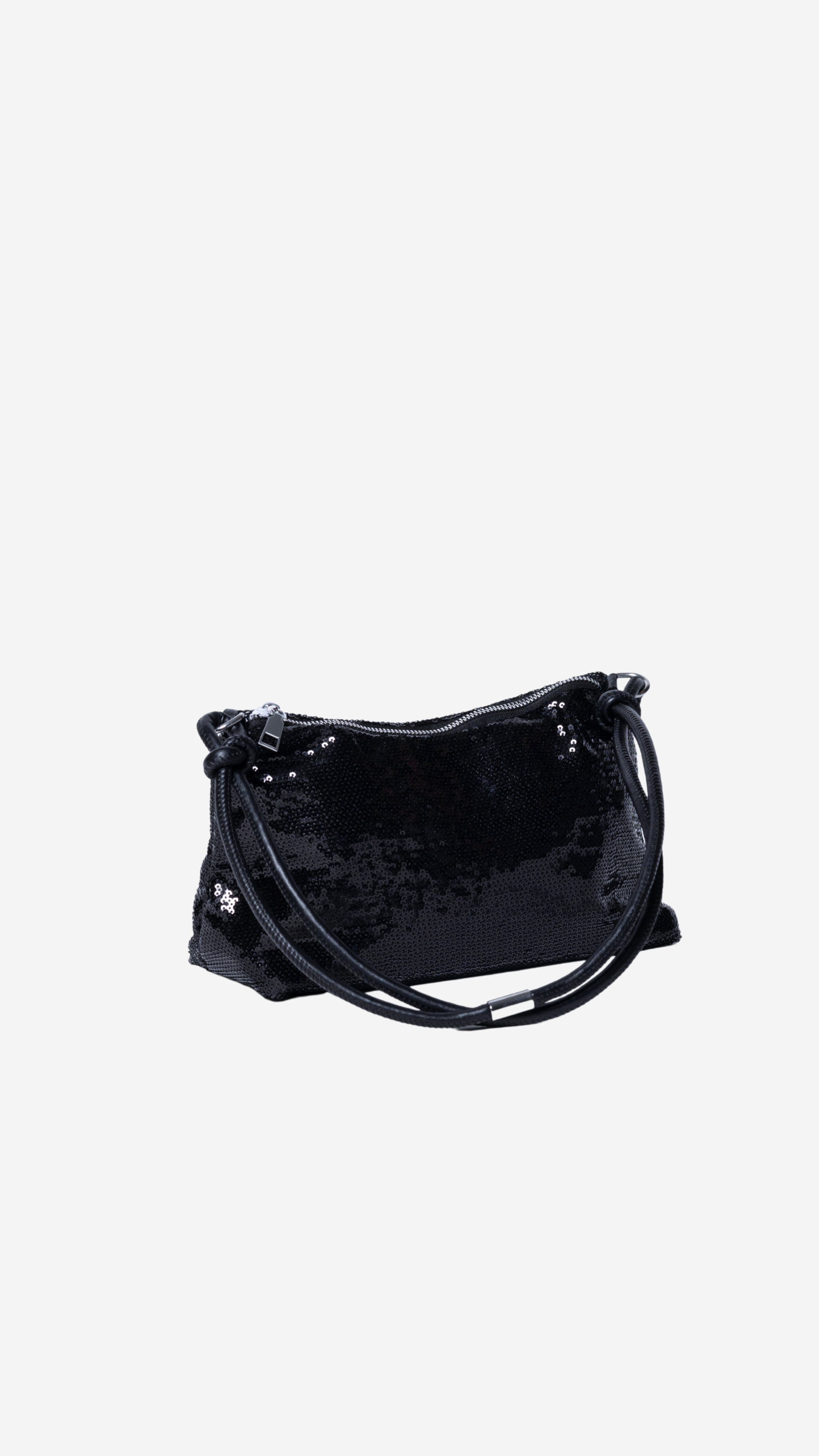 Aurora Sequins Bag in Black