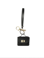 Micro Bag Charm in Black