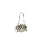 Juno Clutch in Silver