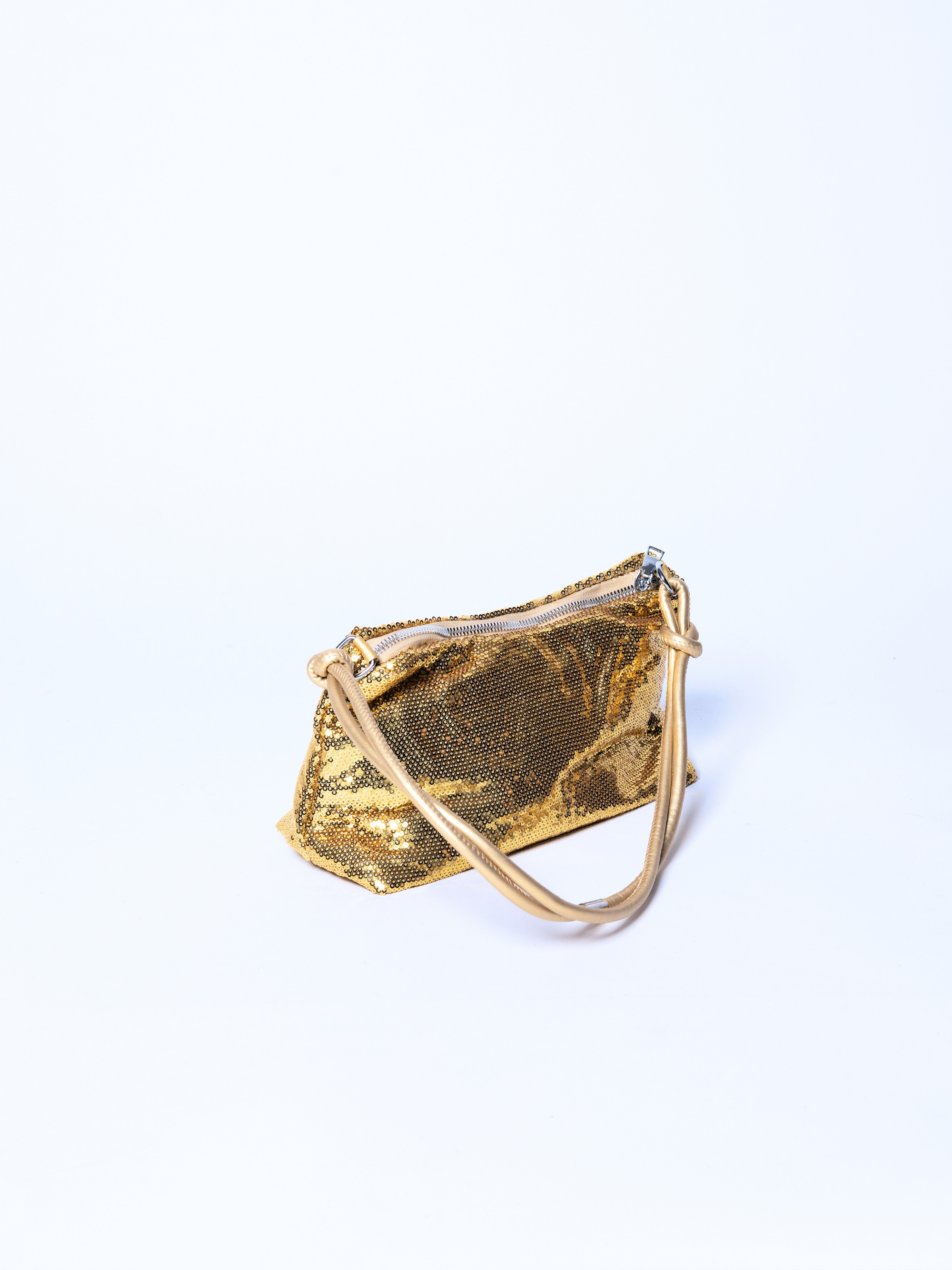 Aurora Sequins Bag in Golden