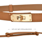 Zia Lock Belt in Brown