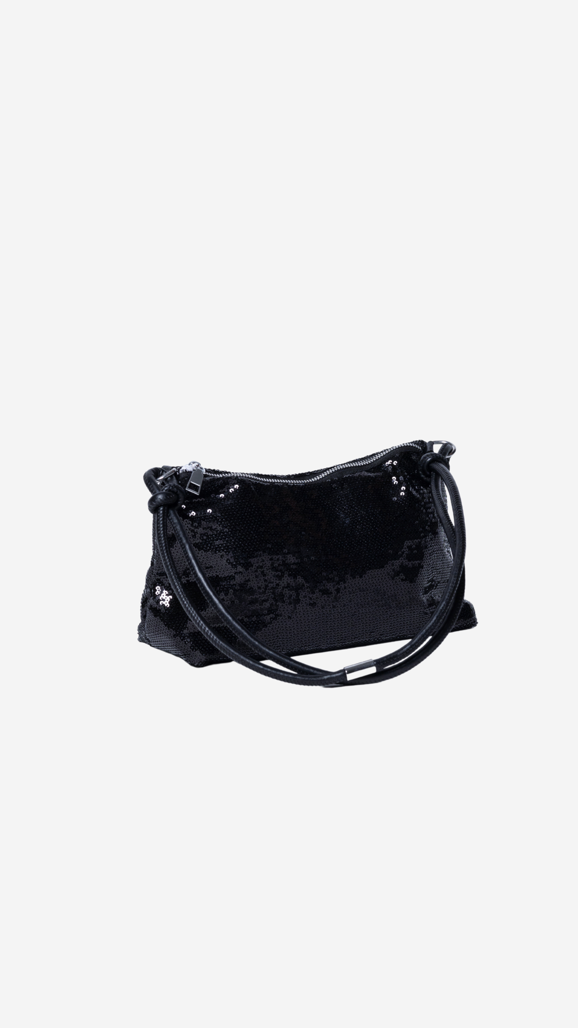 Aurora Sequins Bag in Black