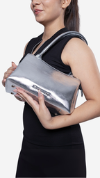 Zoro Shoulder Bag in Silver