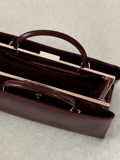 Ella 3 in 1 Bag in Deep Burgundy
