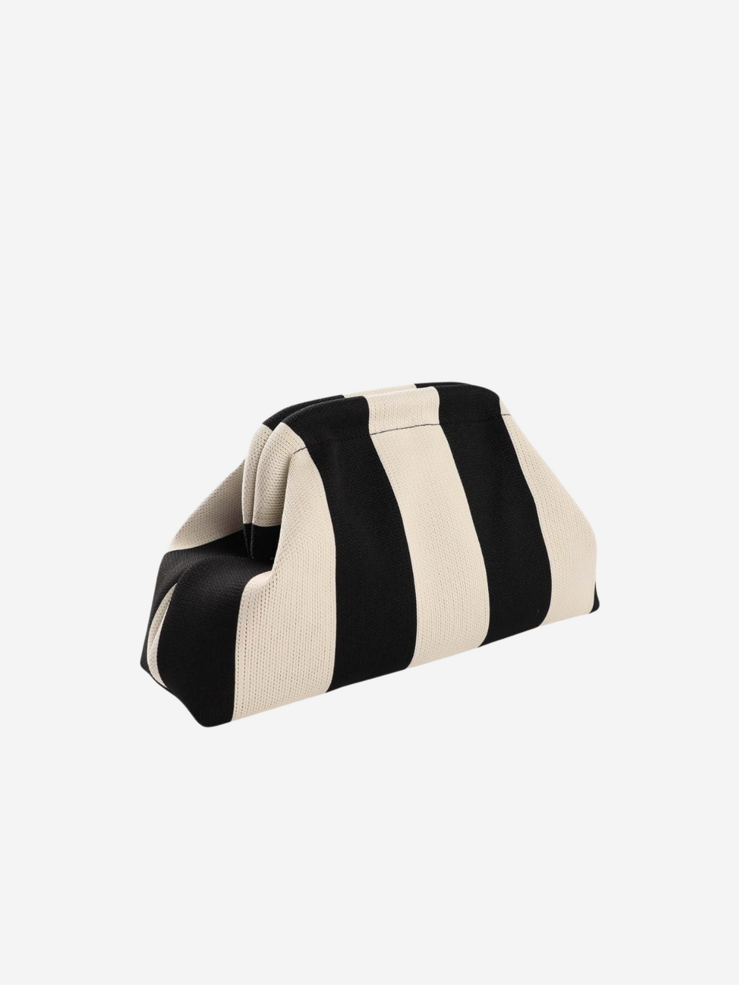 Kylo Clutch (B&W stripes)