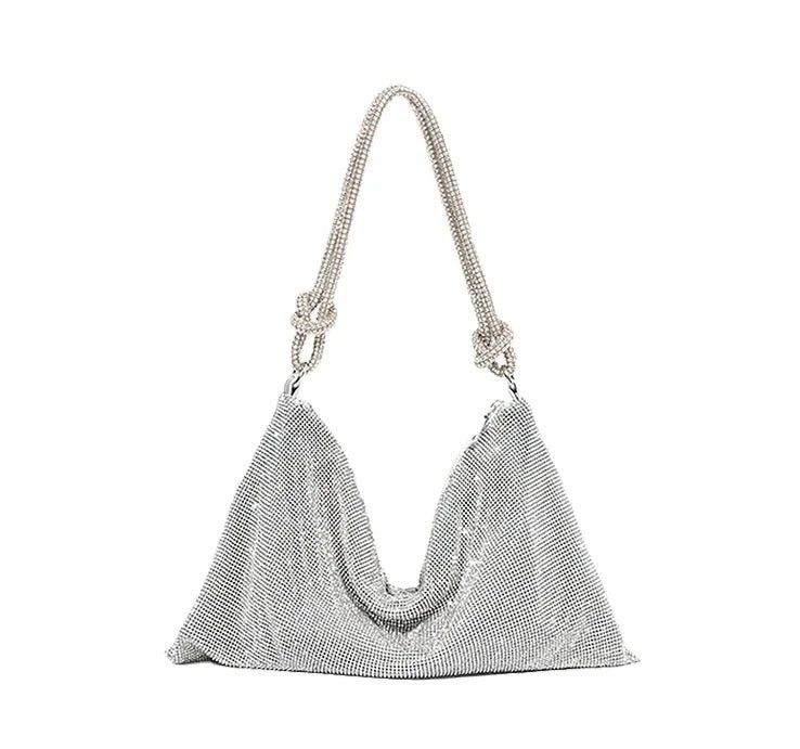 Fia Bag in Silver - Idaya Luxe