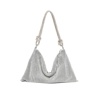 Fia Bag in Silver - Idaya Luxe