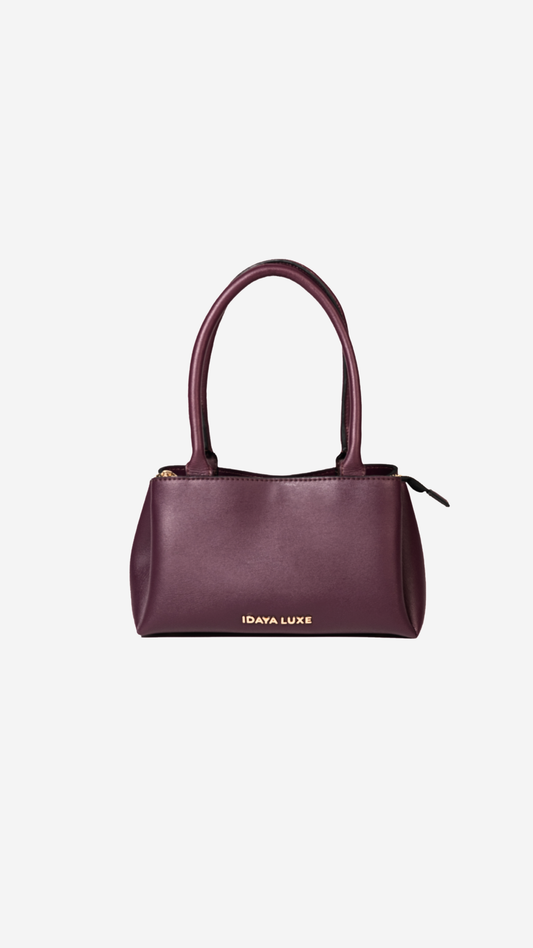 Zoro Shoulder Bag in Cherry - Idaya Luxe