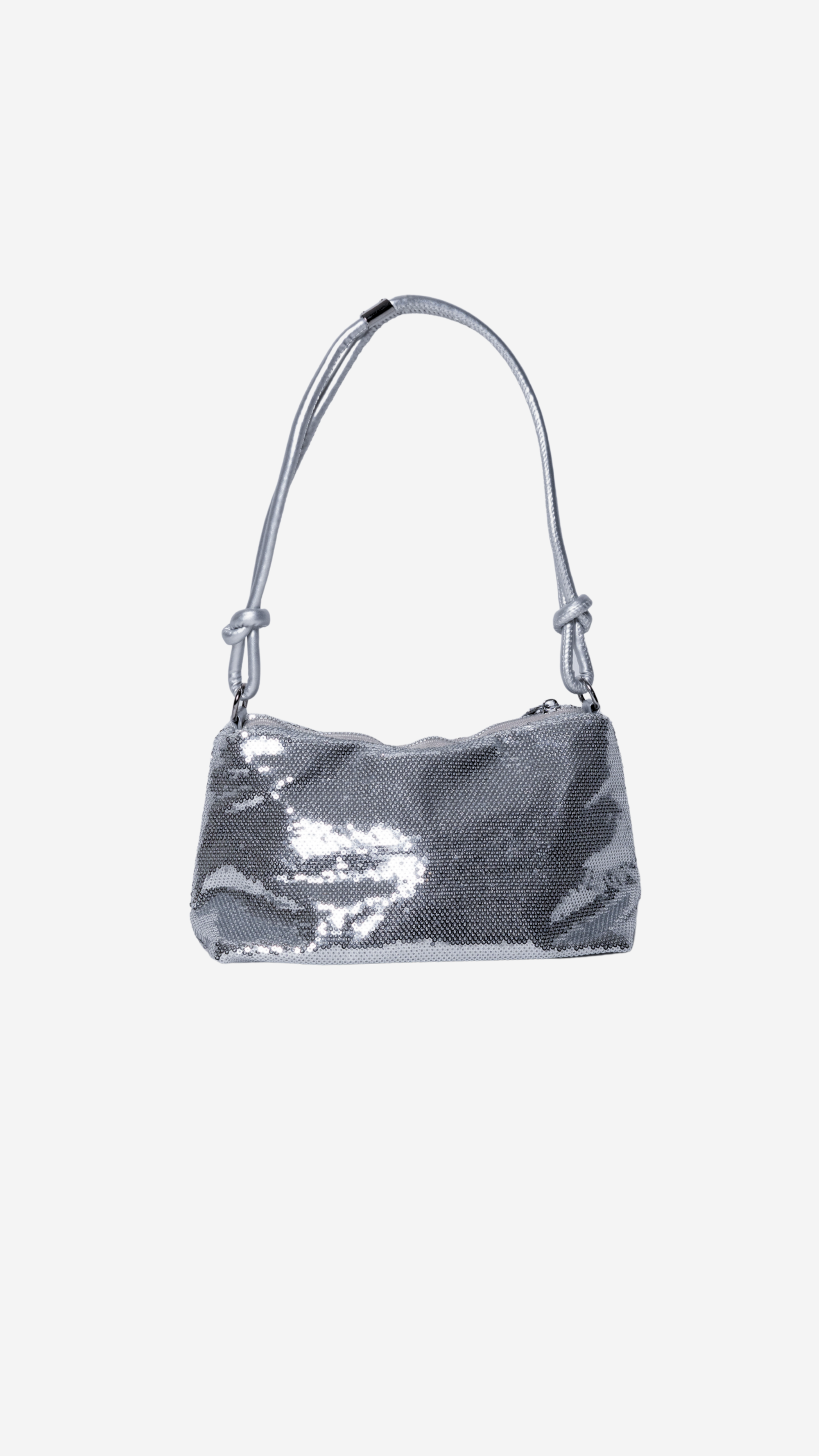 Aurora Sequins Bag in Silver