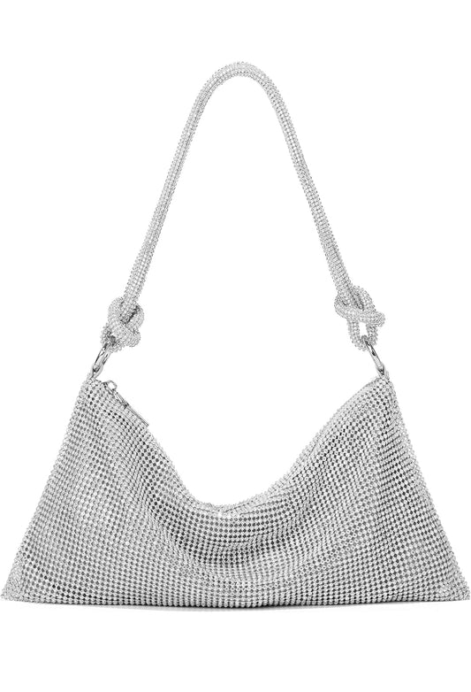 Fia Bag in Silver - Idaya Luxe