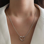 Amour Necklace in Silver