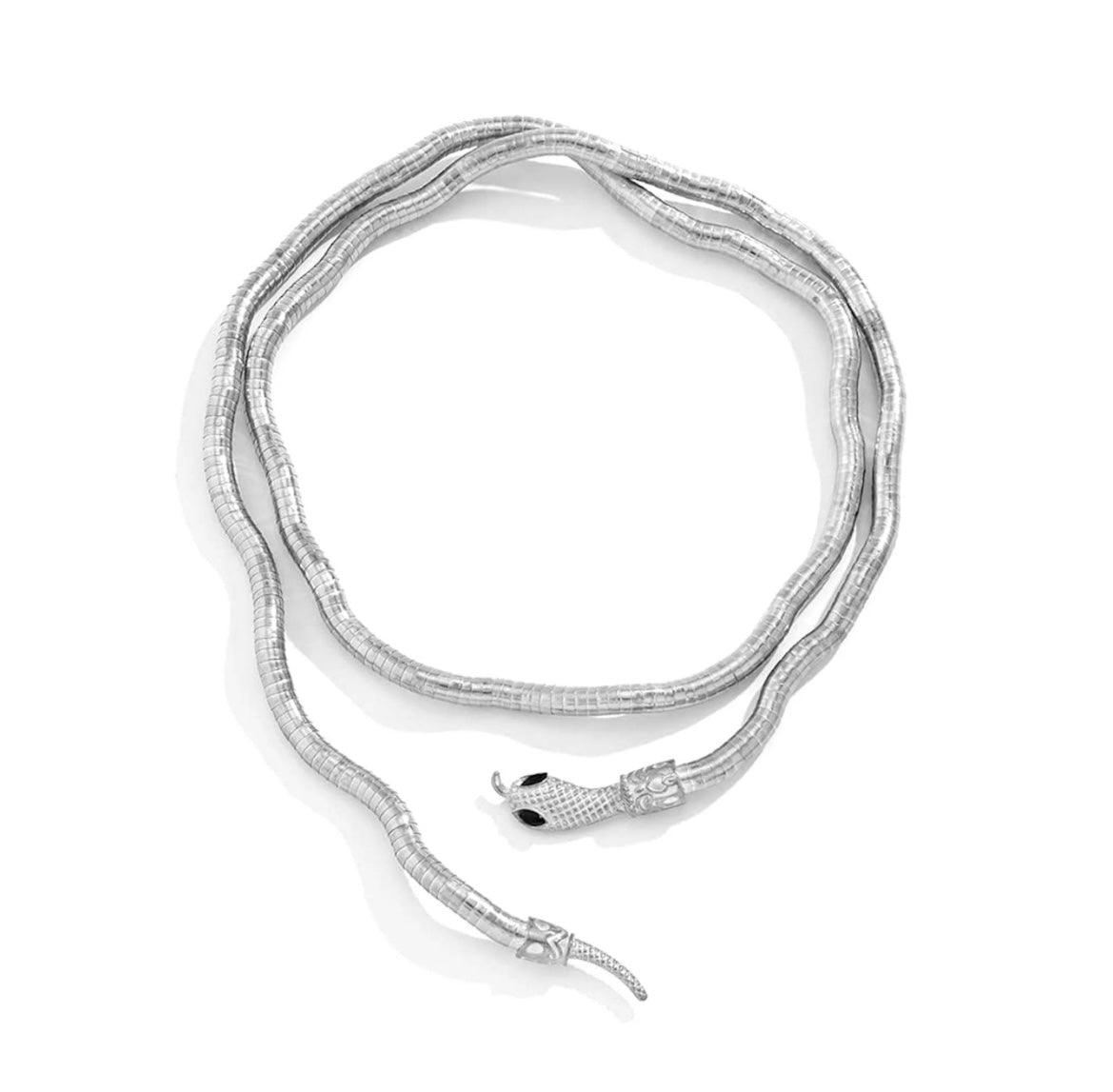 Luxe Serpent Wrap Jewellery in Silver - Idaya Luxe