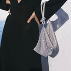 Fia Bag in Silver - Idaya Luxe