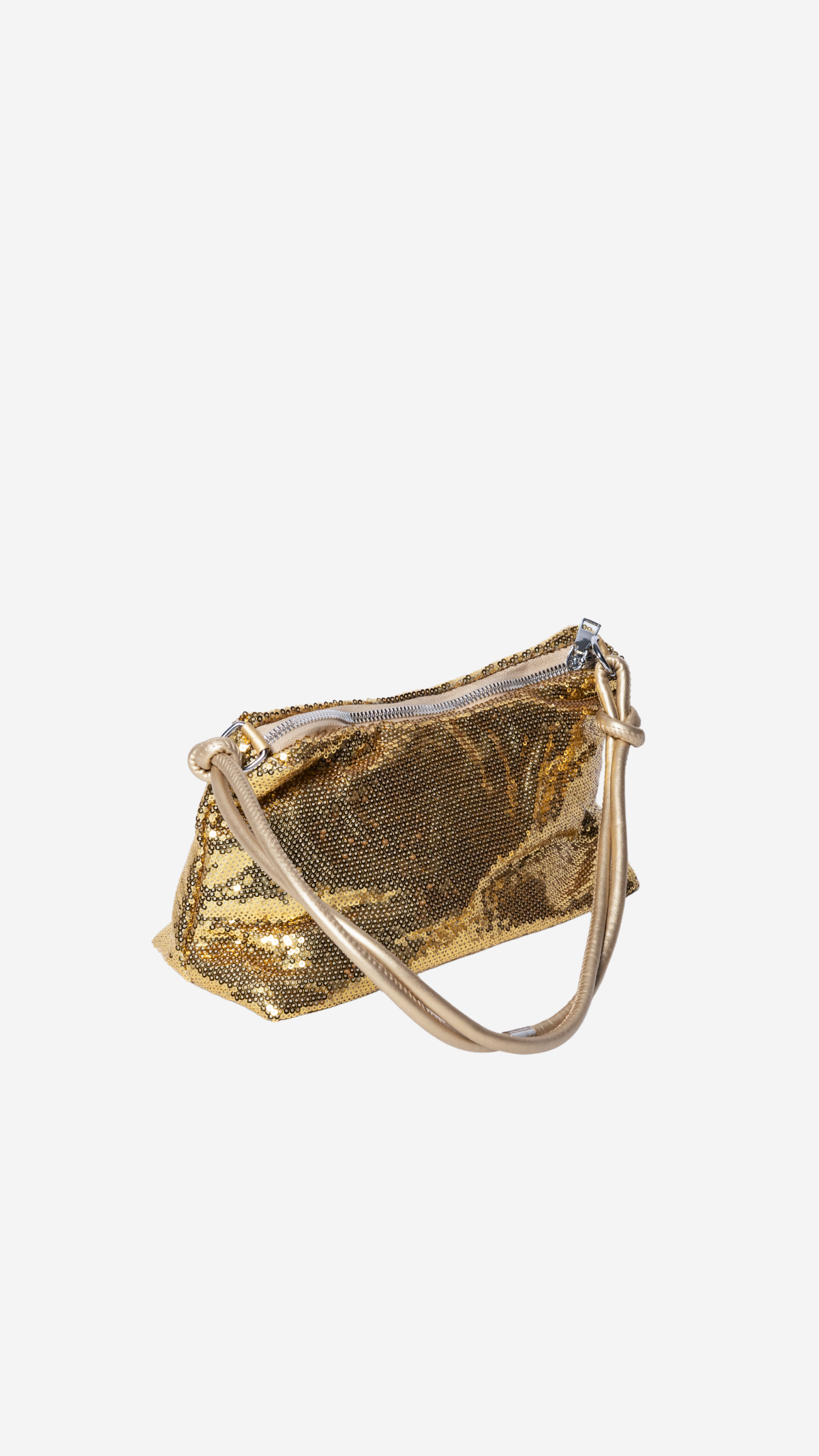 Aurora Sequins Bag in Golden