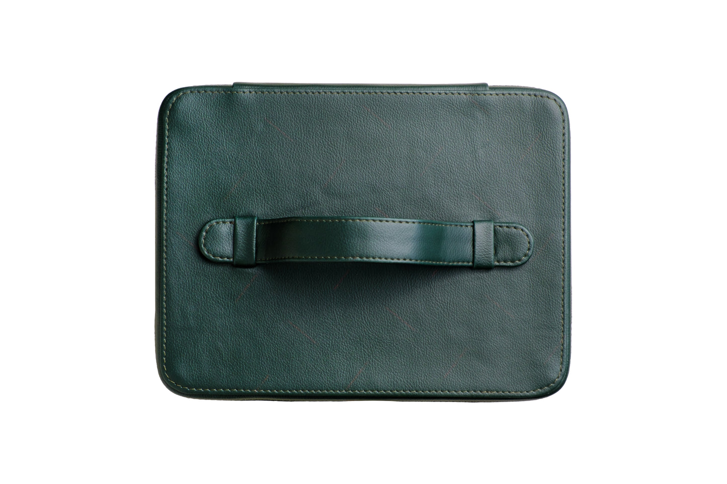 Luna Vanity Case in Bottle Green