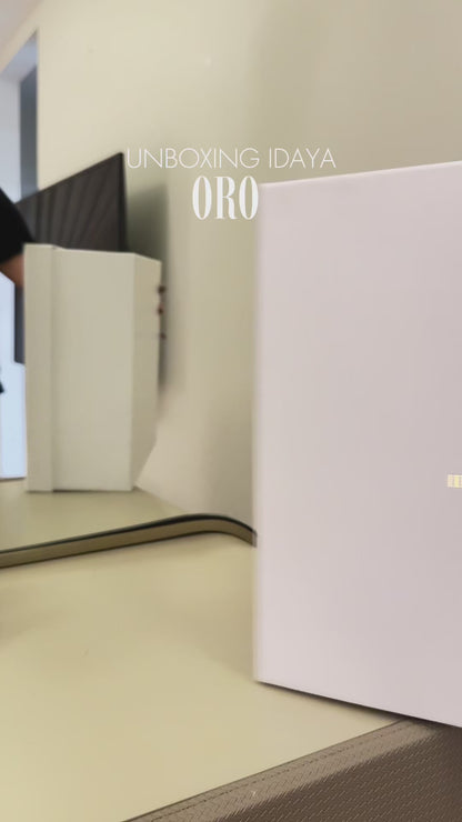 Oro Clutch Bag in Golden