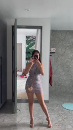 Amour Clutch in Golden