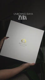 Zyra Clutch Bag in Golden