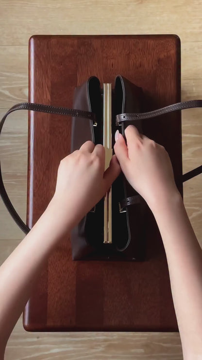 Ella 3 in 1 Bag in Chocolate Brown