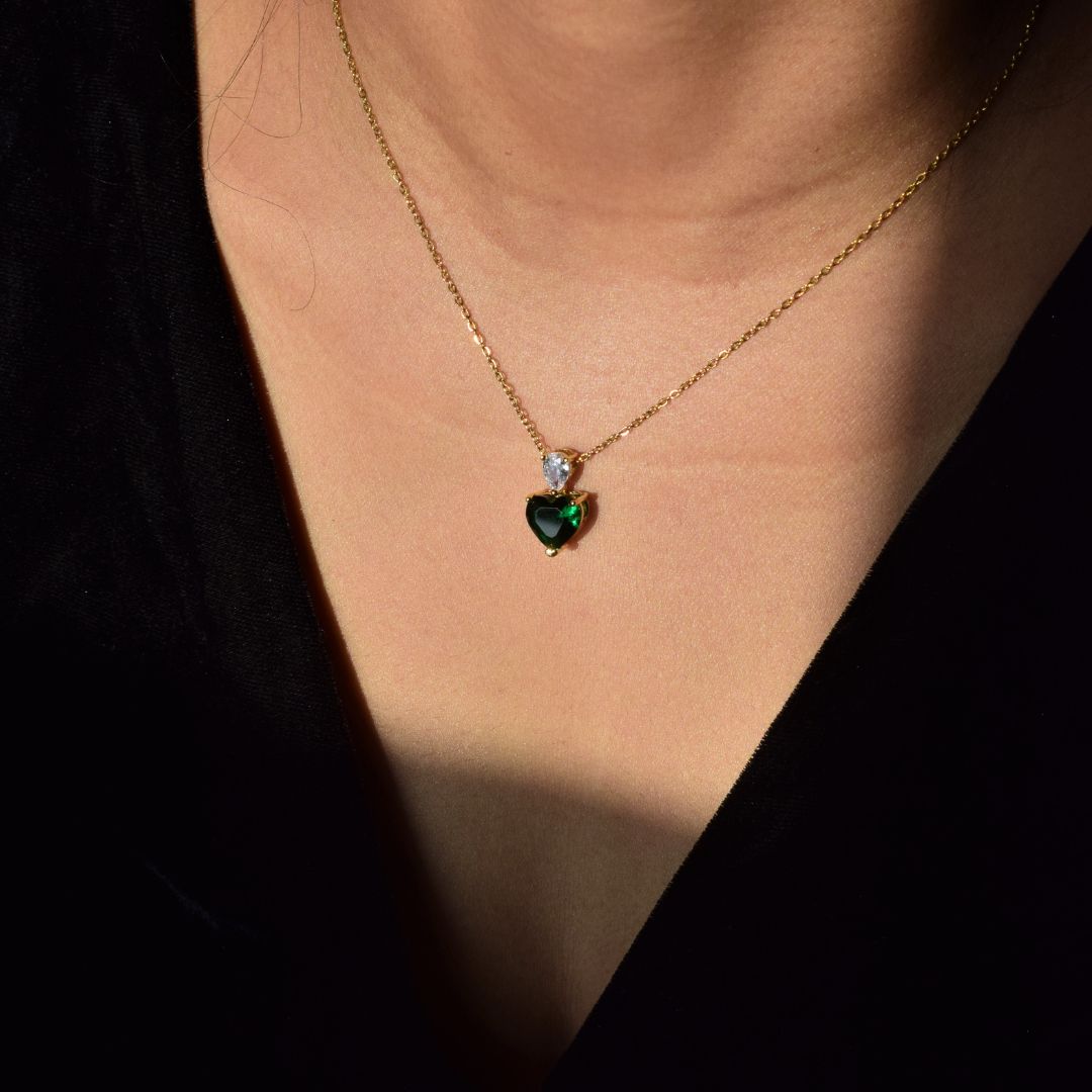Aura Bottle Green - Idaya Luxe